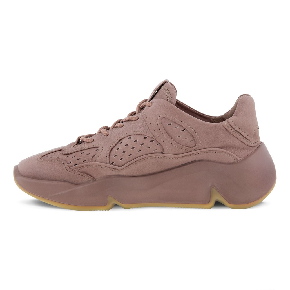 Womens Sneakers - ECCO Chunky Laced - Pink - 2790UYCAP